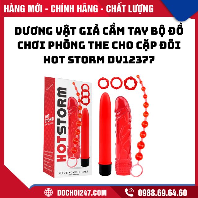 Dương vật giả cầm tay Hot Storm
