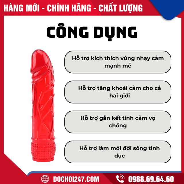 Dương vật giả cầm tay Hot Storm
