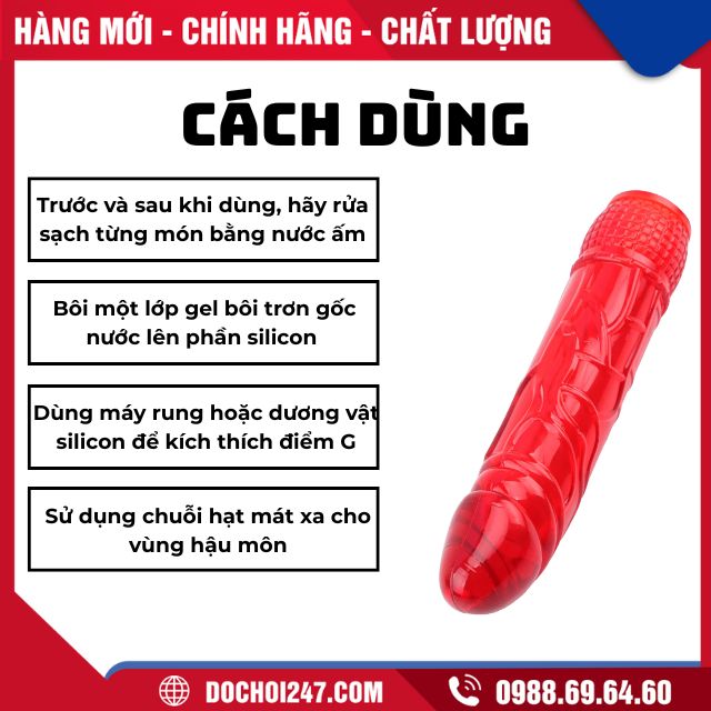 Dương vật giả cầm tay Hot Storm