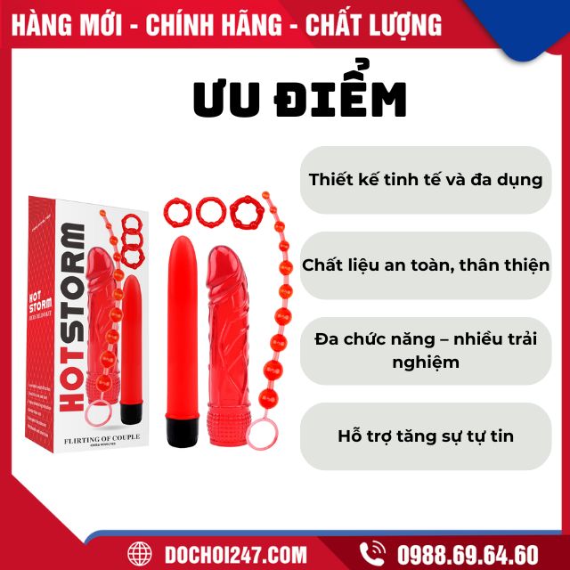 Dương vật giả cầm tay Hot Storm