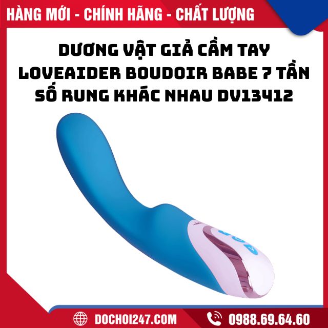 Dương vật giả cầm tay Loveaider Boudoir Babe