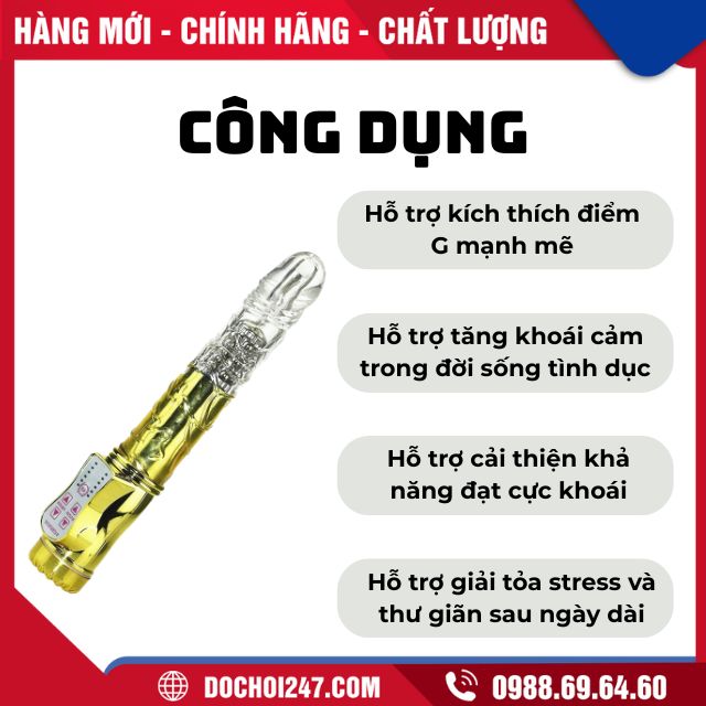 Dương vật giả cầm tay rung ngoáy