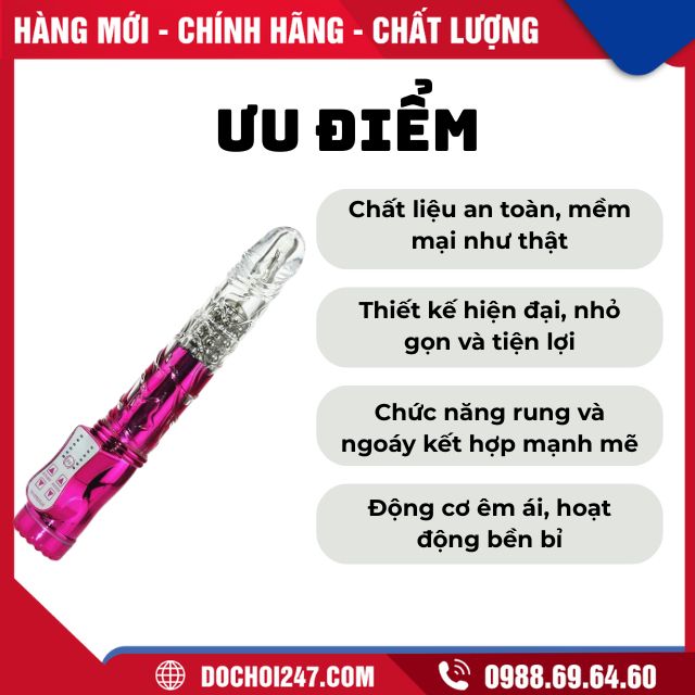 Dương vật giả cầm tay rung ngoáy