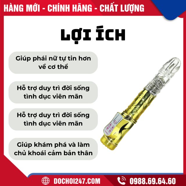 Dương vật giả cầm tay rung ngoáy