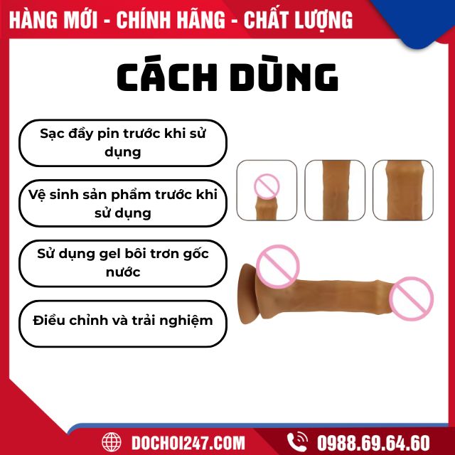 Dương vật giả gắn tường Remote Control Dildos