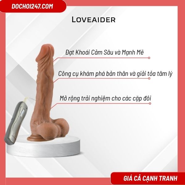 Công dụng và Tác động của Dương Vật Khủng Loveaider