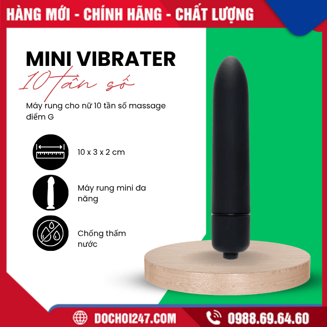 Giới thiệu về máy rung Mini Vibrater