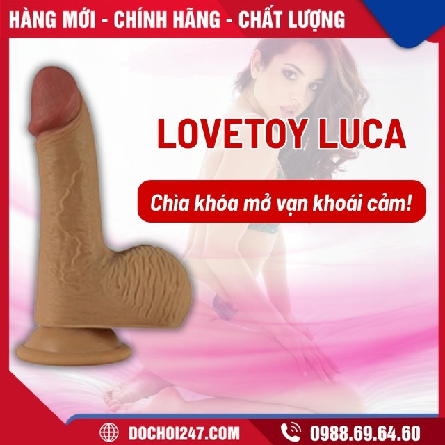 Giới thiệu về dương vật giả gắn tường Lovetoy Luca