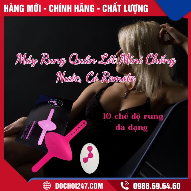Giới thiệu Máy Rung Quần Lót Mini
