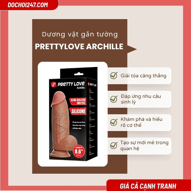 Lợi ích khi sử dụng dương vật giả gắn tường Prettylove Archille