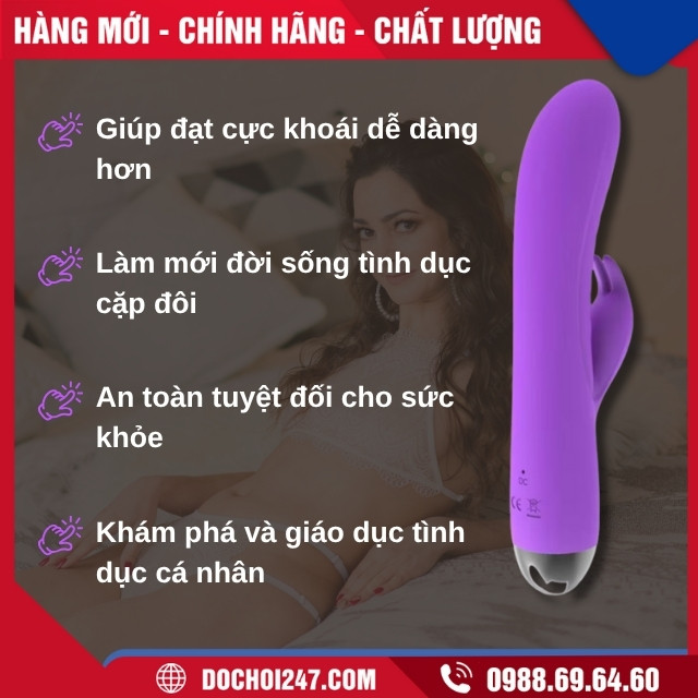 Lợi ích mà dương vật giả Rabbit Vibrator mang lại là gì?