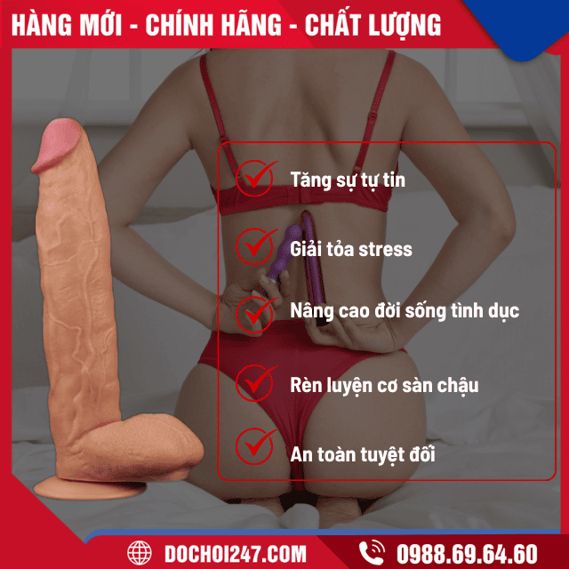 Lợi ích khi trải nghiệm Dương vật giả Lovetoy King size 10"