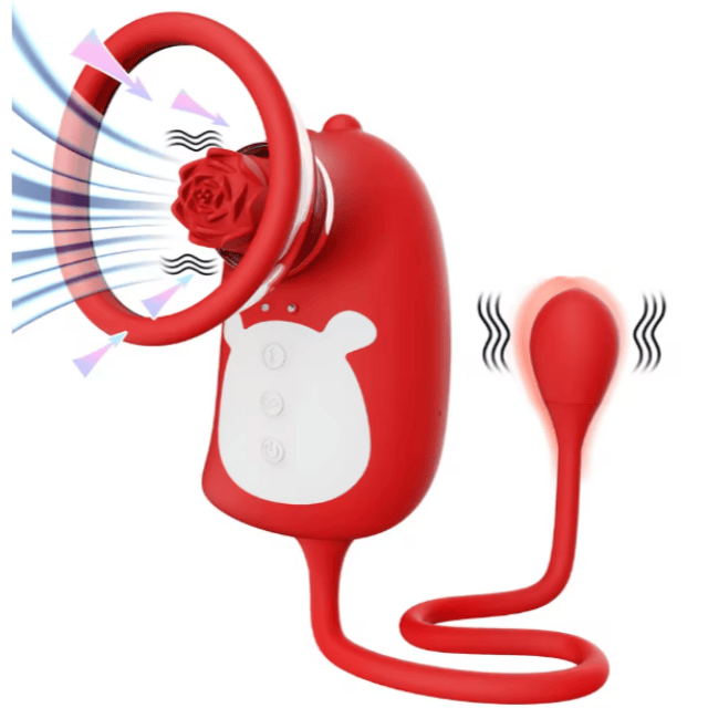 Máy rung mút đầu ti Sucking Stimulation Vibrator cho nữ TR13078