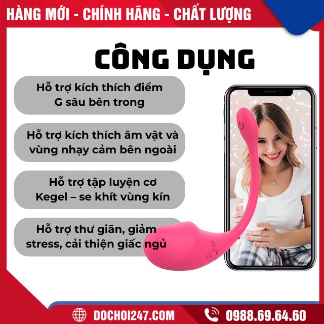 trứng rung kích thích điểm G Stimulation Vibrator