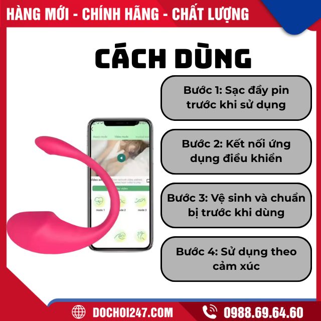 trứng rung kích thích điểm G Stimulation Vibrator