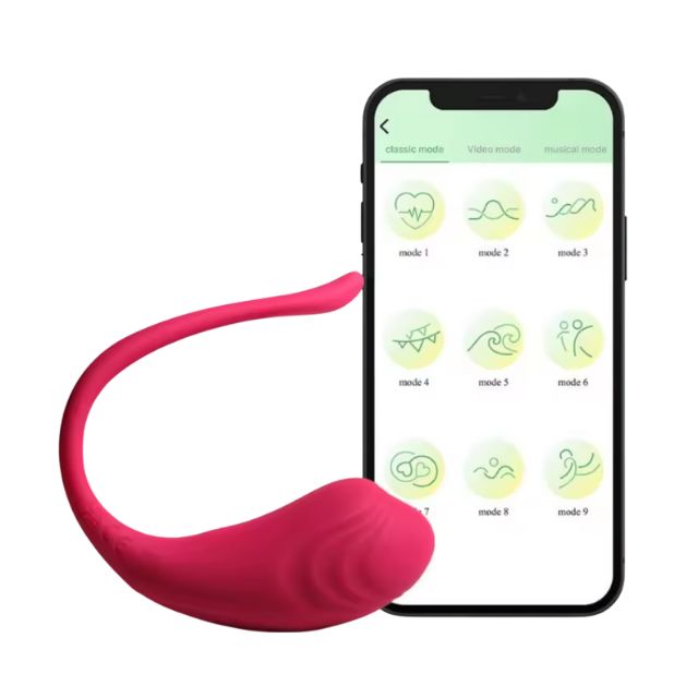 Trứng rung Sucking Stimulation Vibrator đa tần số cảm giác chạm như thật TR13245