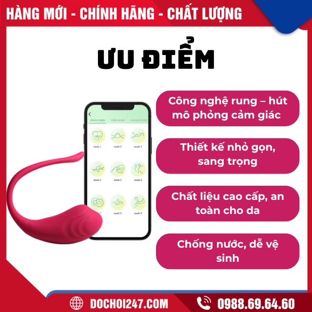 Trứng rung Sucking Stimulation Vibrator