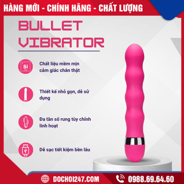 Ưu điểm nổi bật của máy rung Bullet Vibrator