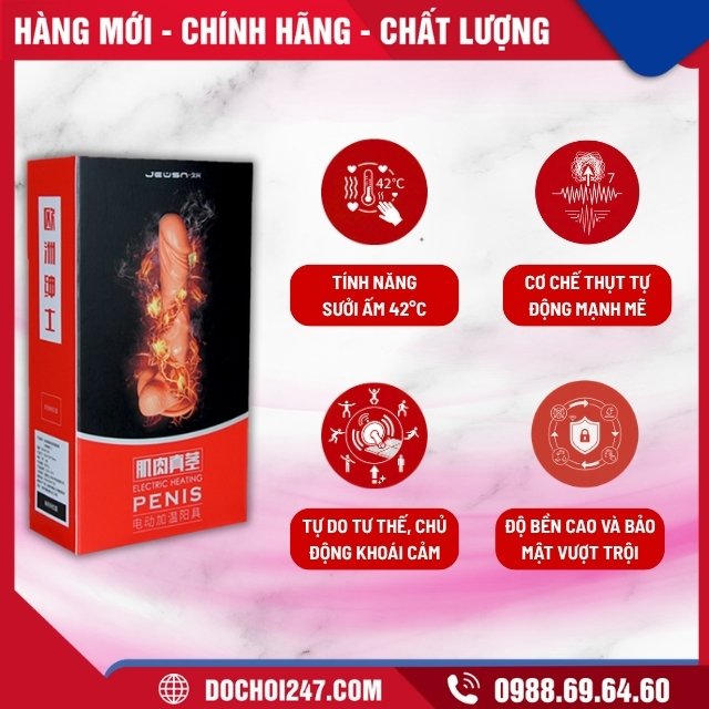 Ưu điểm của dương vật giả Crazy Fire