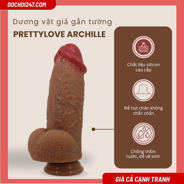 Ưu điểm dương vật giả gắn tường Prettylove Archille