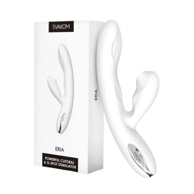 Dương vật giả cầm tay Svakom Veromca rung thụt bú sưởi ấm DV12313